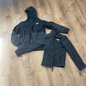Boys North Face jacket with Fleece insert